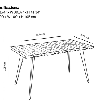 Mill Table High