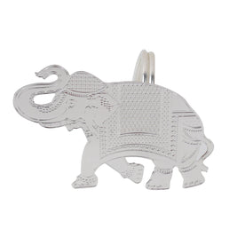 Gilded Heritage Elephant Napkin Ring Set of 4