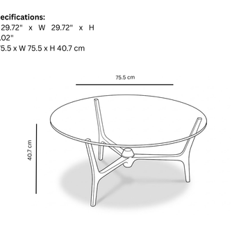 Makoda Coffee Table w/o Glass
