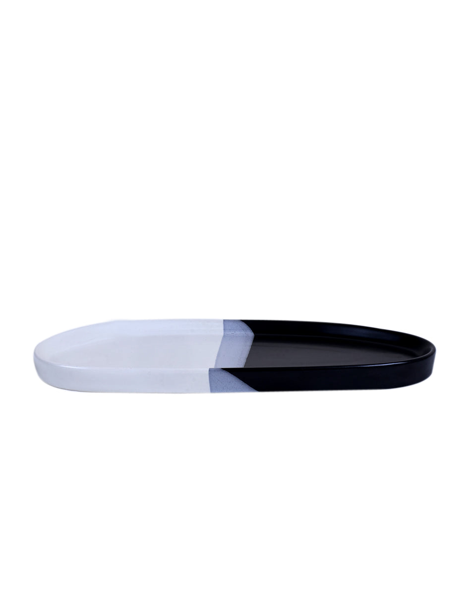 Yin Yang Sculptural Platter