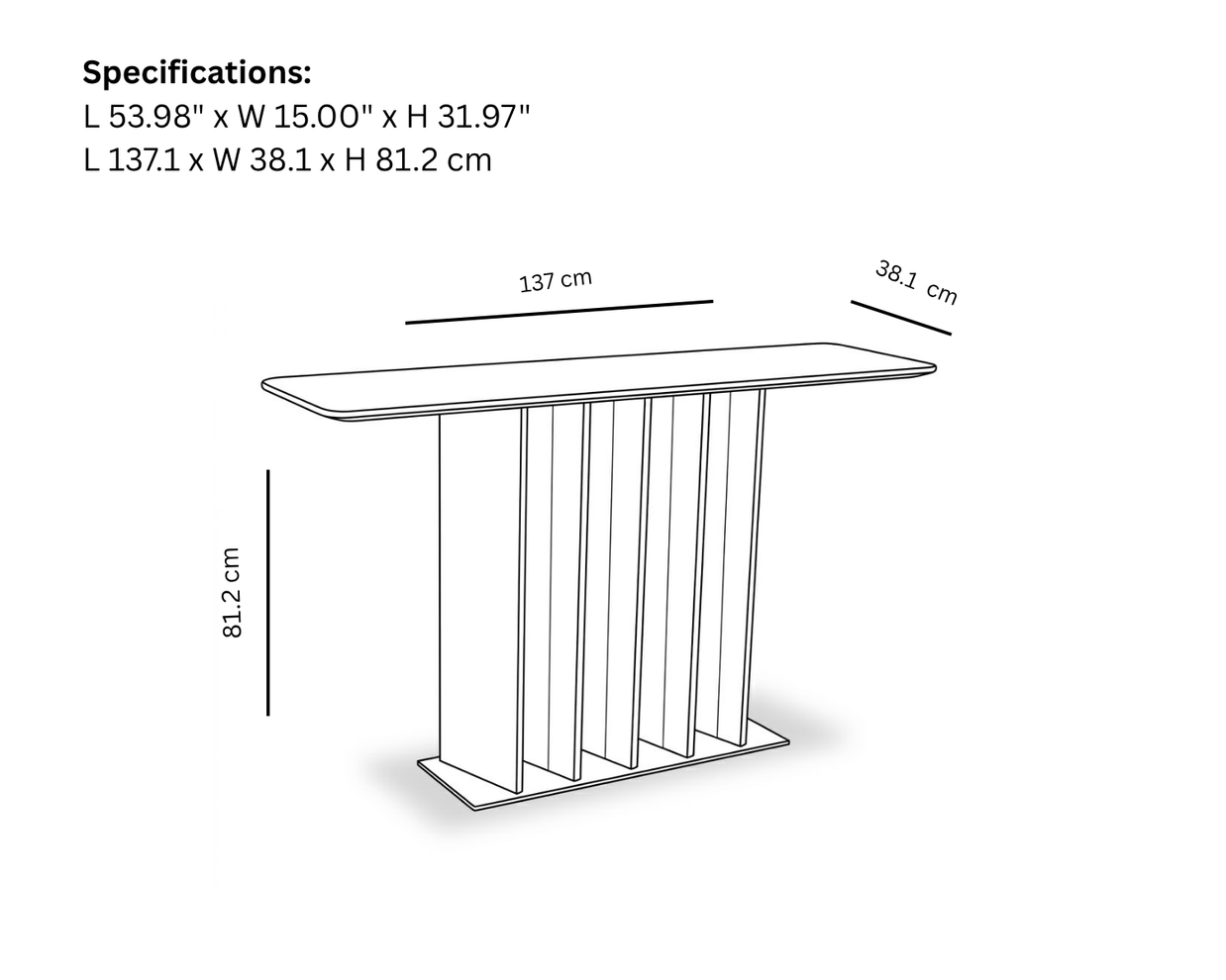 Maani Console Red