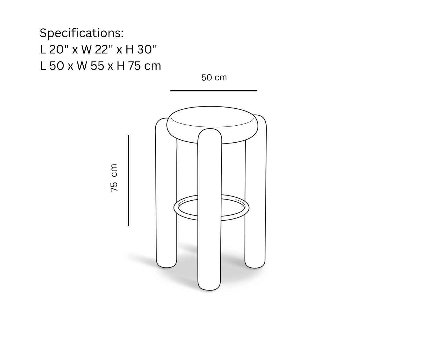 Around Bar Stool