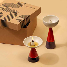 Love & Light Pop : Oil Lamps [Block Red]