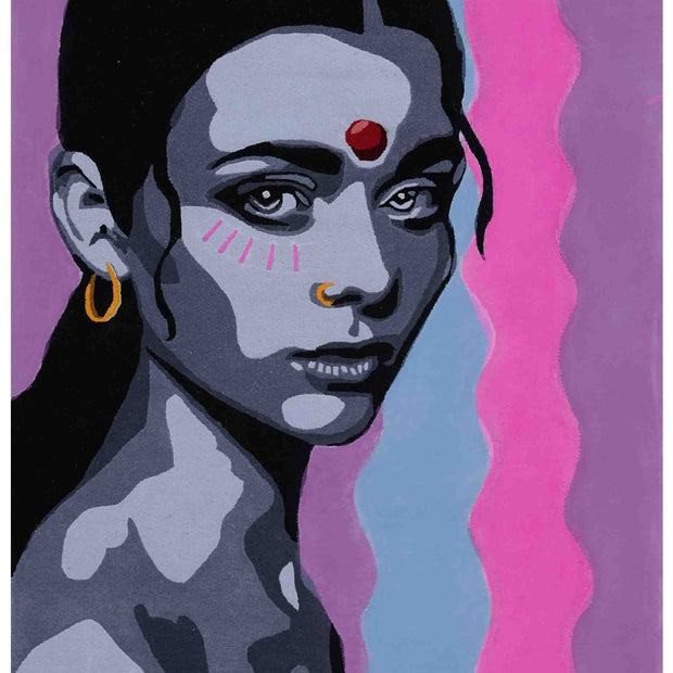 Theia Black & White NZ Wool bamboo silk 4x6 feet Rectangle Rug - I MEAN DESIGN