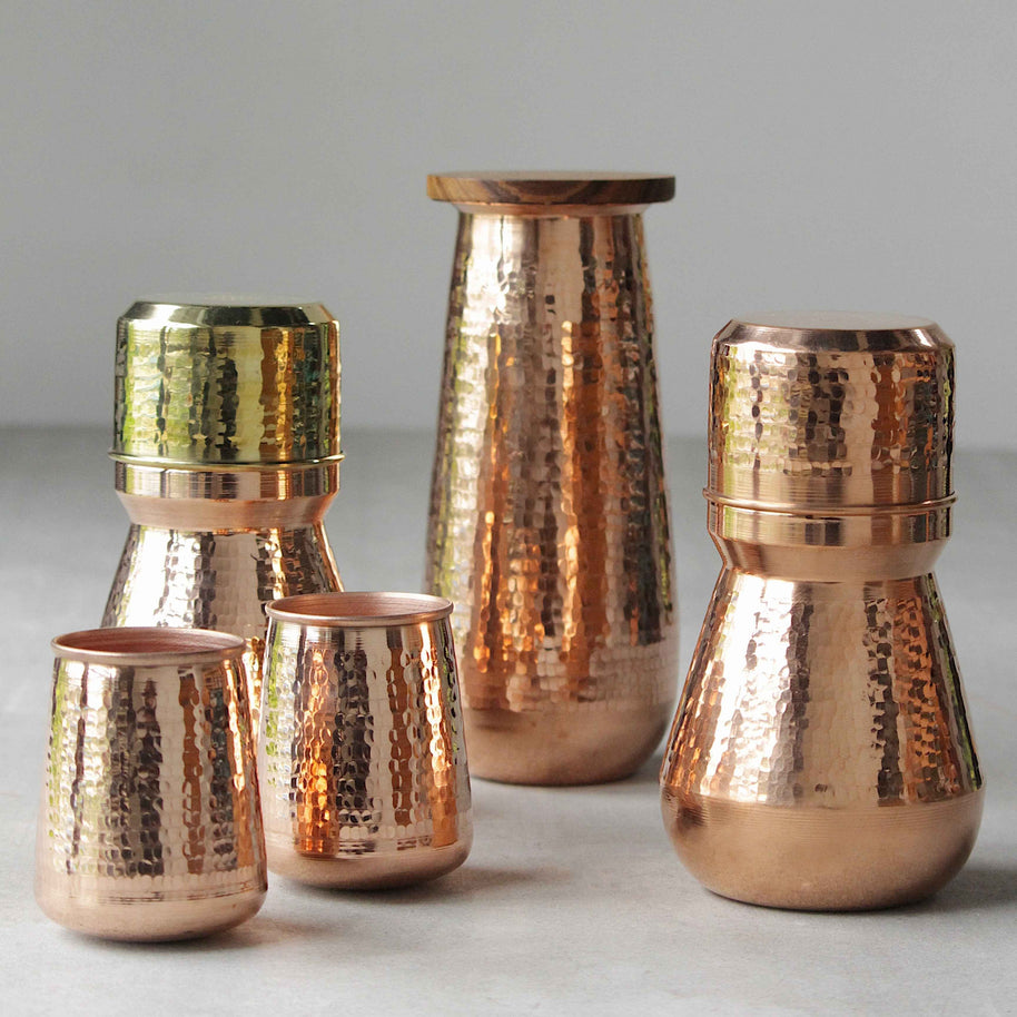 Watr - Carafe Mini with Brass Glass