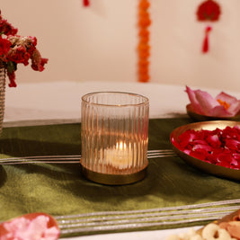 Haze Tealight Candle Holder Set of 2 - Medium