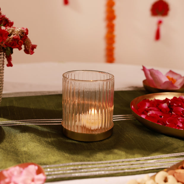 Haze Tealight Candle Holder Set of 2 - Medium