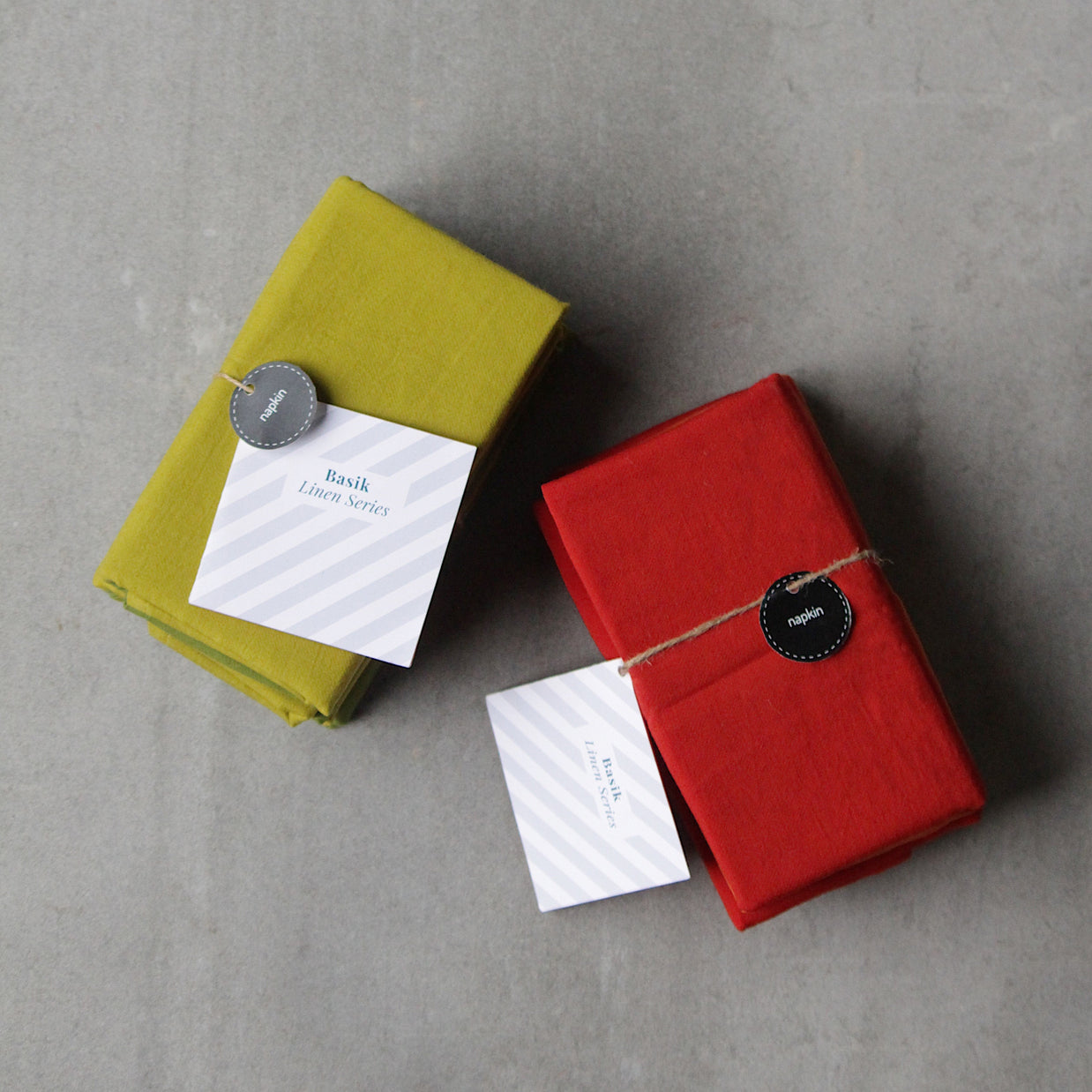 Basik Napkin - Olive (Set of 6)