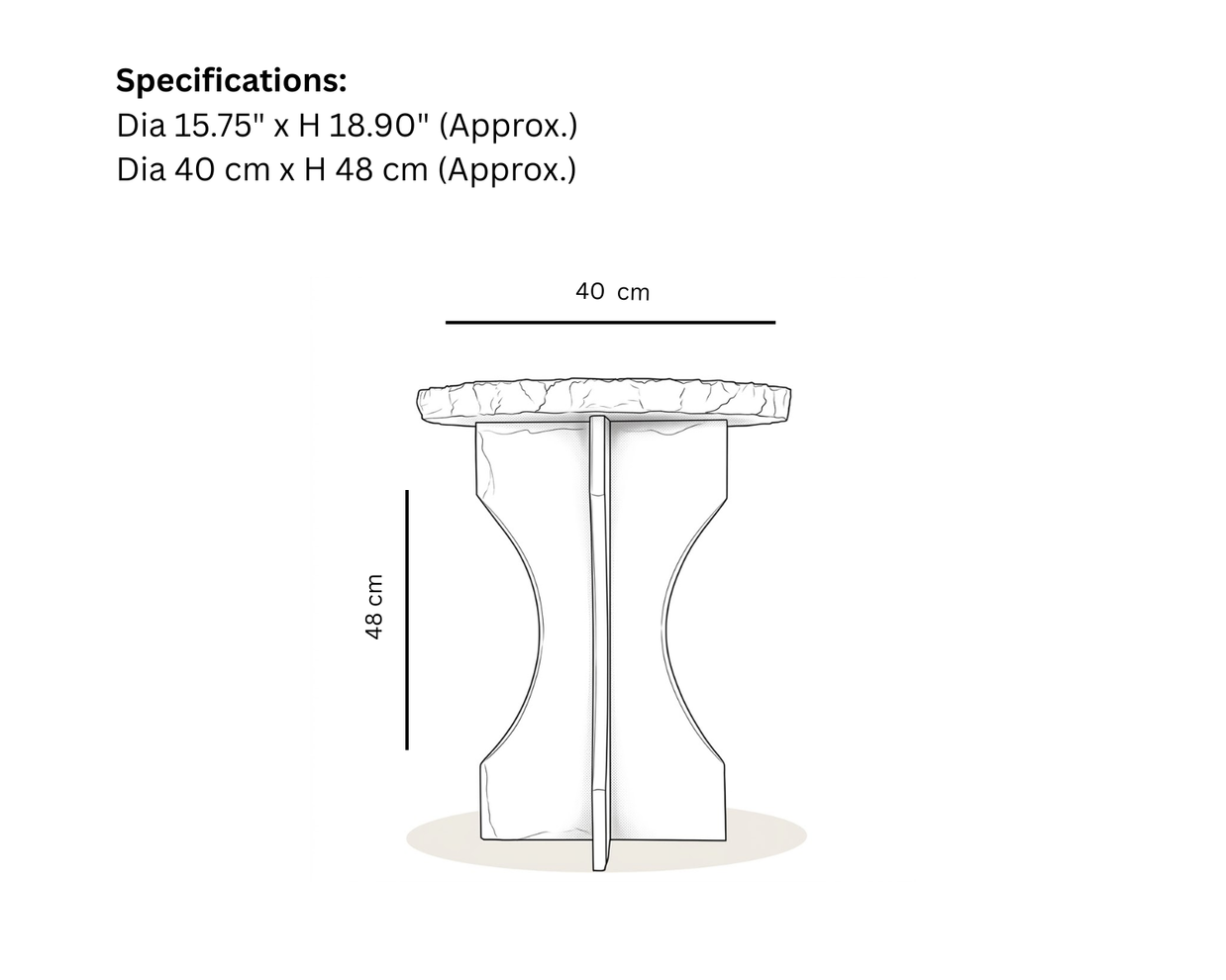 Obsidian Orbit Table