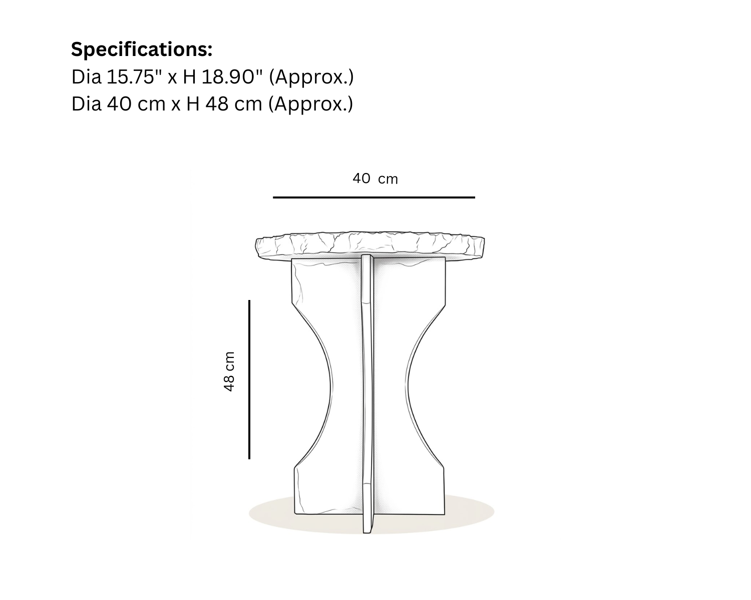 Obsidian Orbit Table