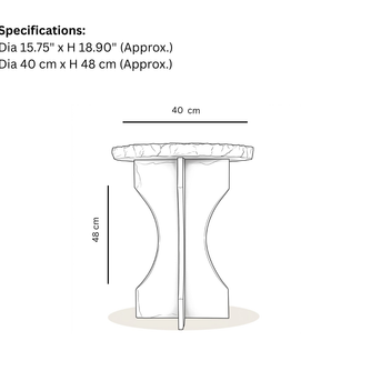 Obsidian Orbit Table