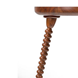 Trio Walnut Side Table