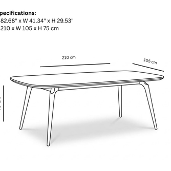 Lunar Dining Table