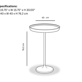 Just Where You Need It Table 16D x 30H