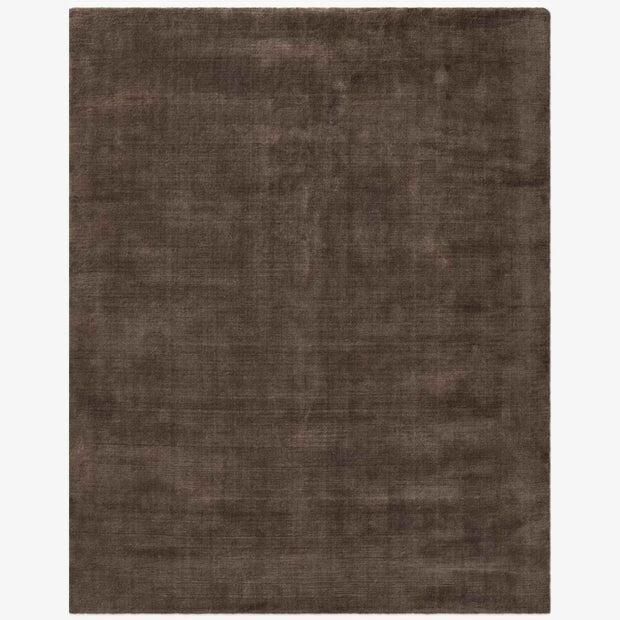 Plush Wool Rug / Chocolate