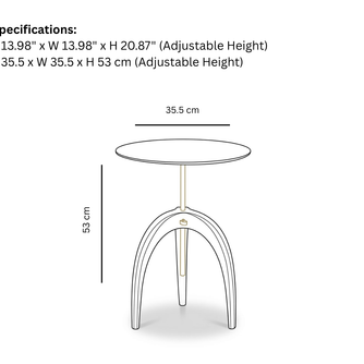 Hepworth Peg Table Medium