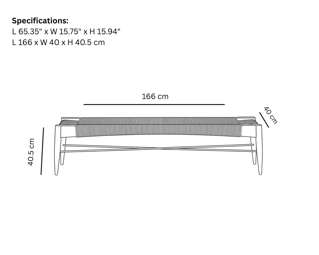Wrap Bench Large
