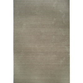 S C U L P T E D - C O R D U R O Y luxury handmade rug by Cherom in soft beige New Zealand wool.