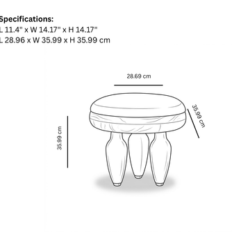 Klei Collection - Pouf / foot stool