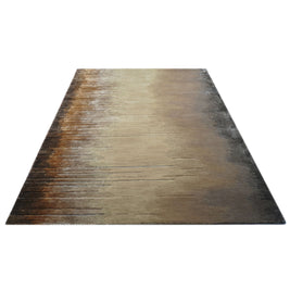 M O N E T luxury handmade rug by Cherom, New Zealand wool, ombre design, modern style.