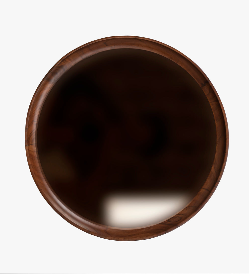 Trio Walnut Side Table