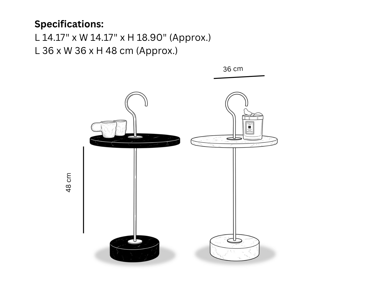 Question Mark Side Table