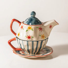Rangoli- Tea Set for One