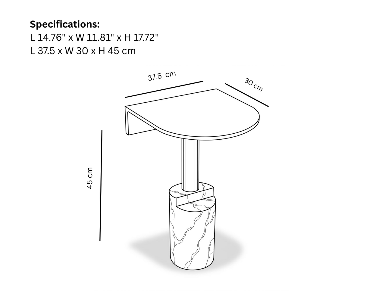 Halved U Table