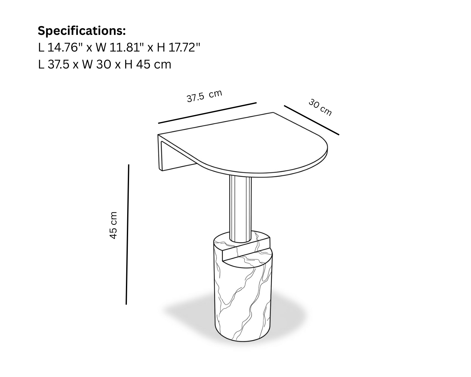 Halved U Table