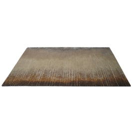 M O N E T luxury handmade rug by Cherom, neutral New Zealand wool ombre design.
