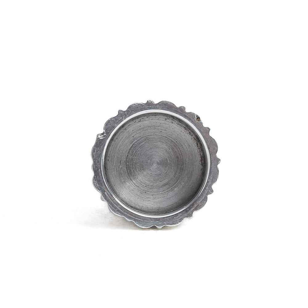 Qutub Silver Candle Stand - Set of 4