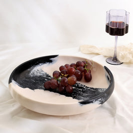 Yin Yang Shallow Bowl