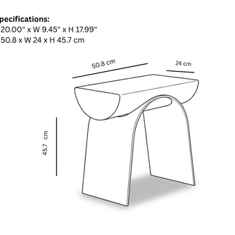 Fold Dune Stool