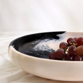 Yin Yang Shallow Bowl