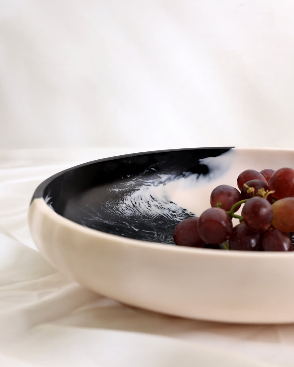 Yin Yang Shallow Bowl