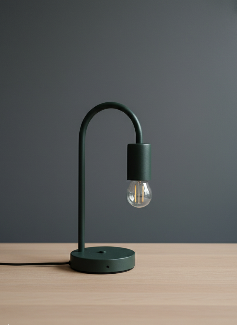 BSE108 Table Lamp - The Black Steel