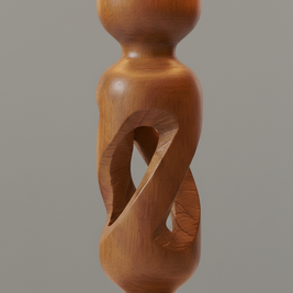 BSE113 The Hearth Wood Lamp