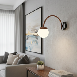 BSE115 Luna Curve Wall Sconce