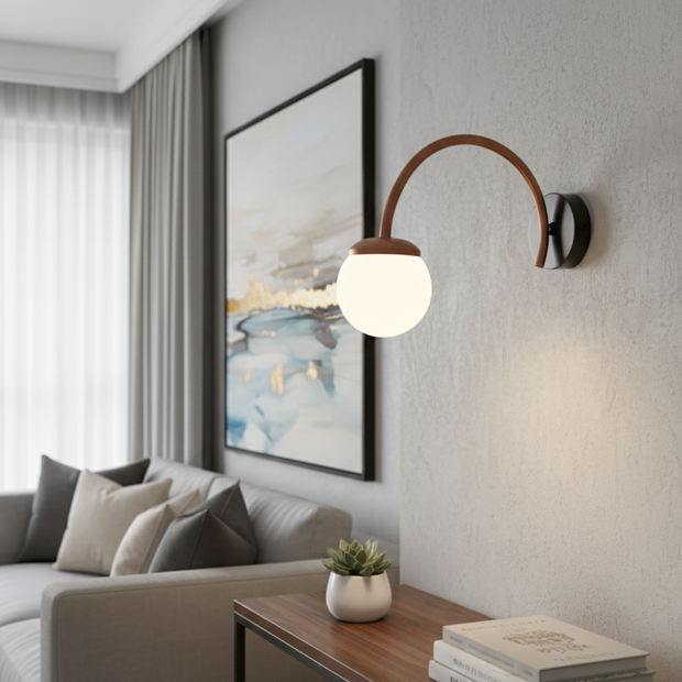 BSE115 Luna Curve Wall Sconce