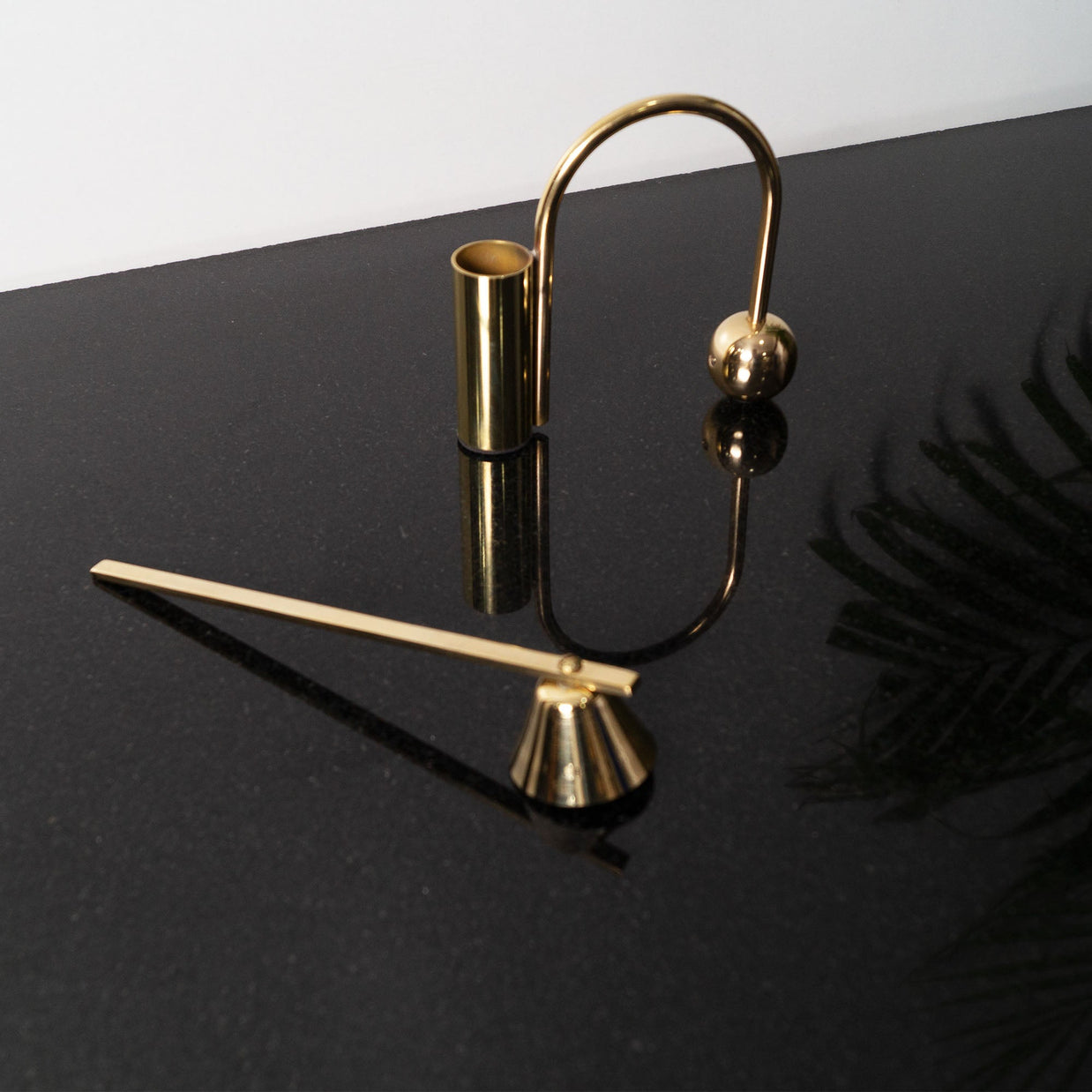 brass candle holder