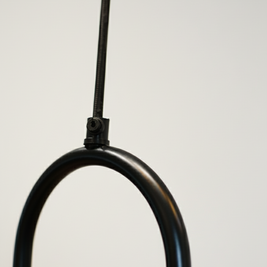 CLH183 The Focus Spot Pendant Light - The Black Steel