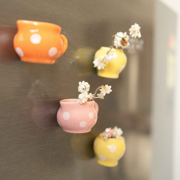 Sip & Stick Porcelain Fridge Magnets (Set of 2)