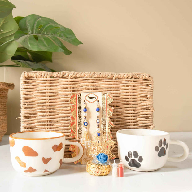 Meow and woof rakhi hamperMeow & Woof Rakhi Hamper | Cute Raksha Bandhan Gift Set for Bhai & Bhabhi – ArteCasa