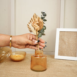 Earth Essence Vase with Dried Flowers | Elegant Home Décor - https://artecasa.in/