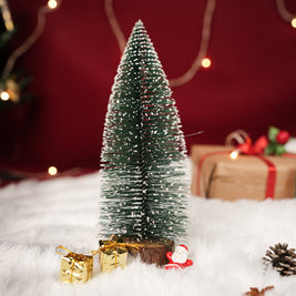 Mini Pine Tree Decor – Artificial Christmas Pine Tree for Home Decor | Small Tabletop Evergreen Tree for Festive & Year-Round Styling (Set of 1) - https://artecasa.in/