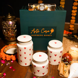 Sweetheart Jars gift set - https://artecasa.in/