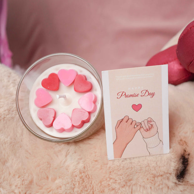 Eternal Flame Heart Candle – Romantic Valentine Candle | Artecasa