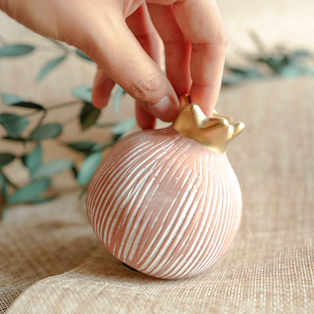 Pomegranate Jewel Vase Small | Luxury Decor – ArteCasa
