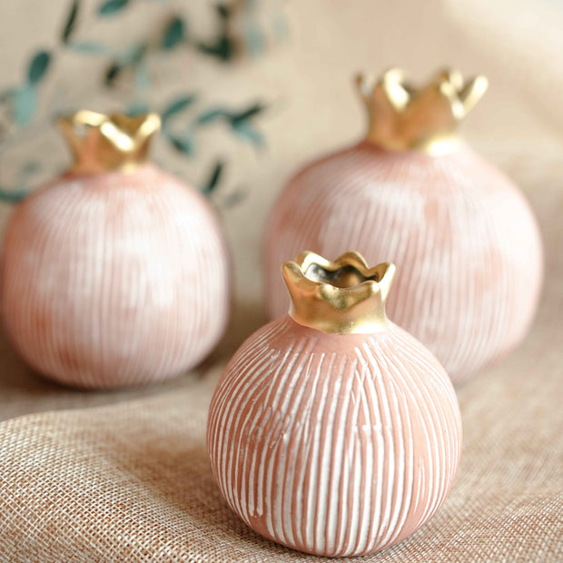 Pomegranate Jewel Vase Large | Luxury Decor – ArteCasa