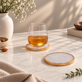 Semi Precious Coasters Set of 4